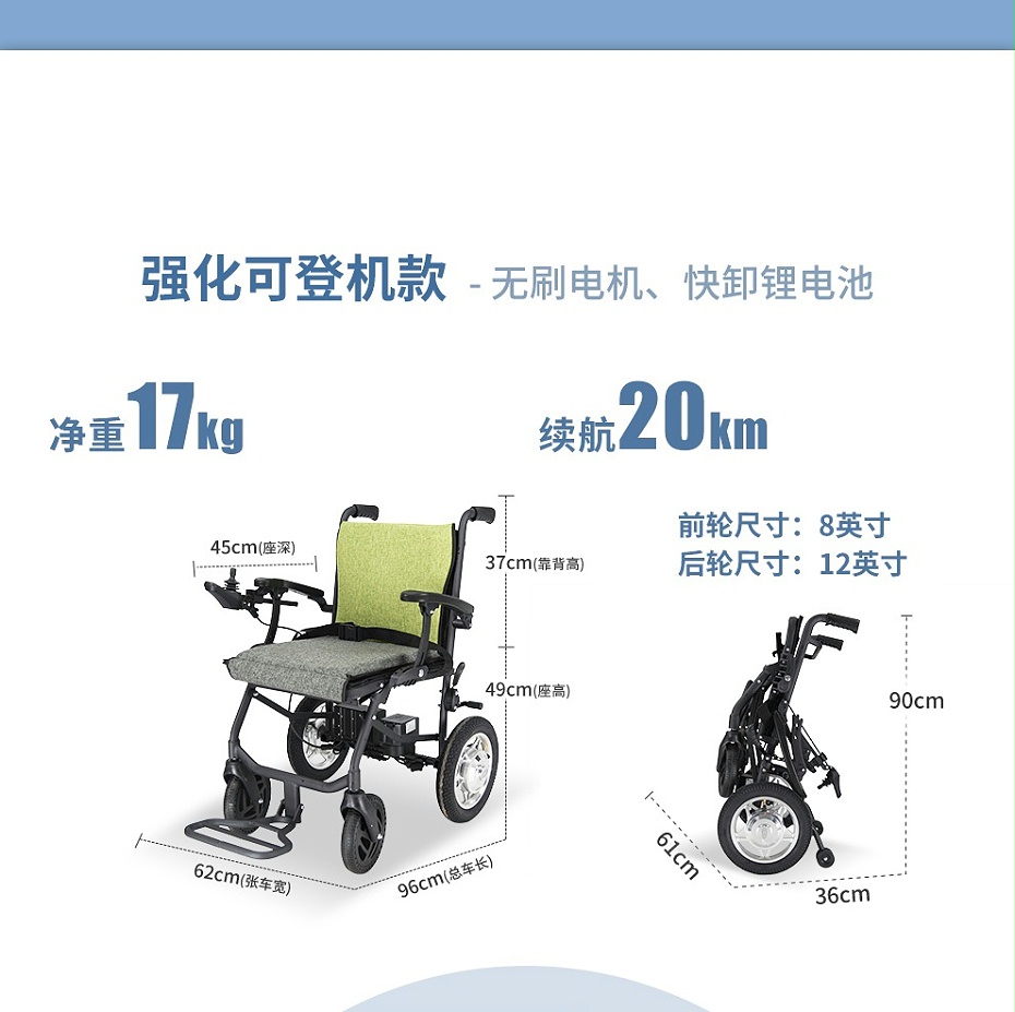 老人輪椅尺寸細節(jié)